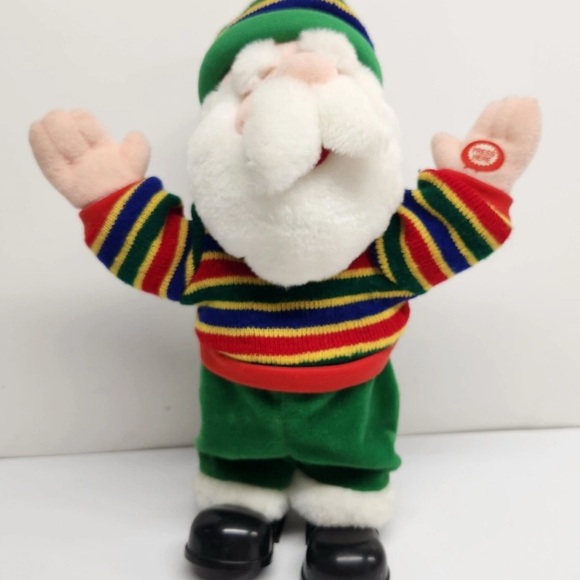 Other - Vintage Santa Claus Plush Doll Christmas Holiday Décor Retro Collectible Sweater